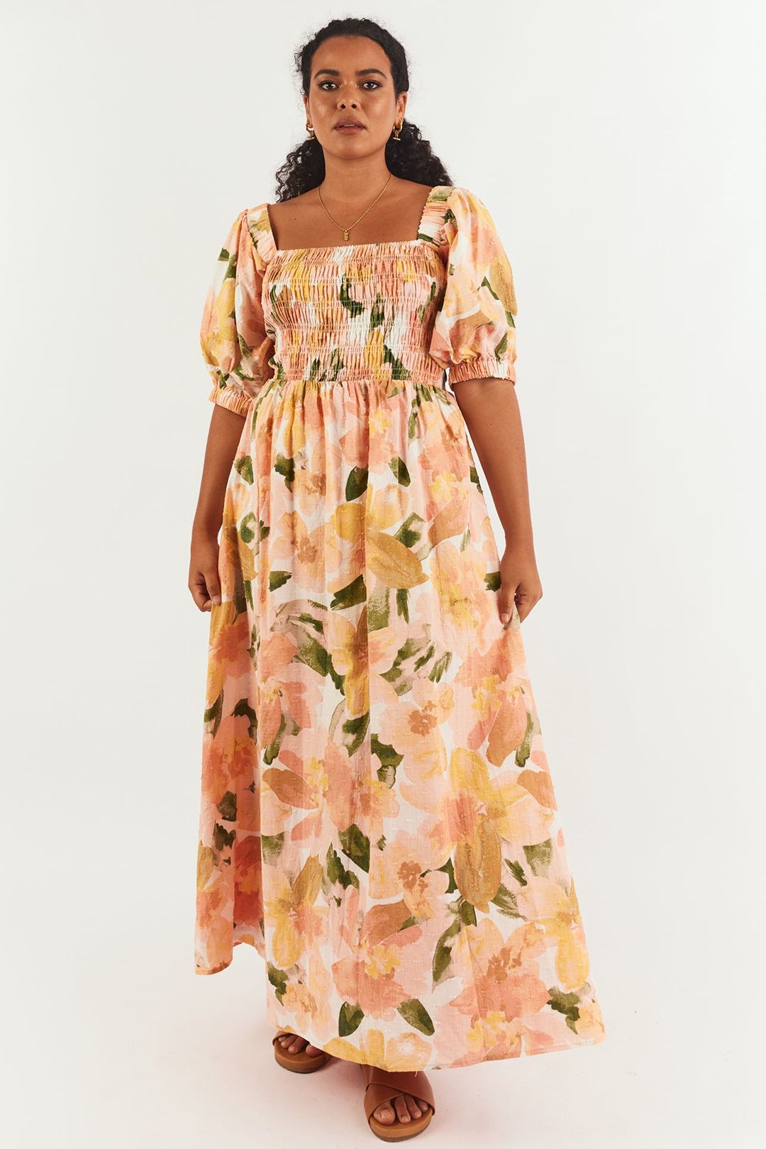Malena Maxi Mallorca Floral - Billy J Boutique
