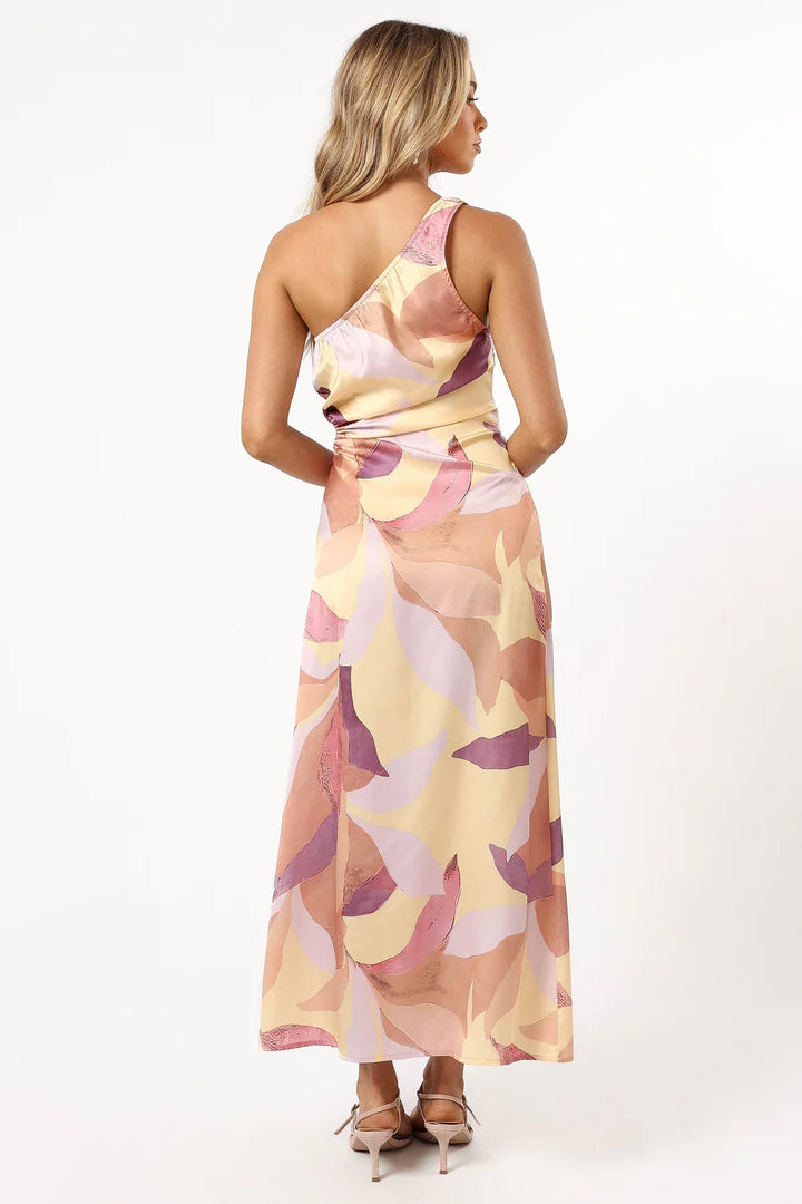 Lidia One Shoulder Maxi Dress - Petal and Pup