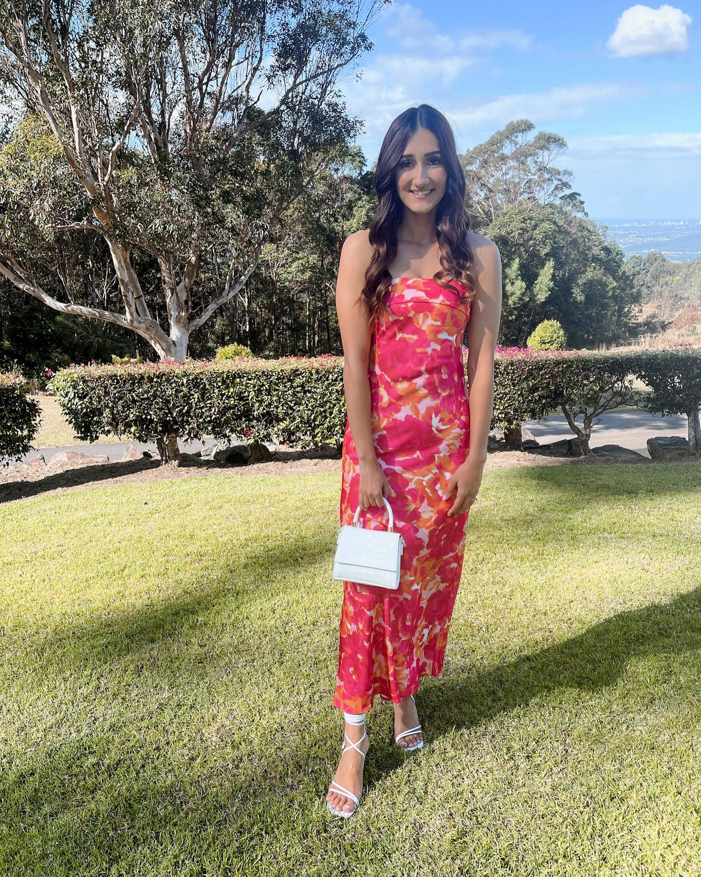 Miya Maxi Dress Pink - Billy J Boutique