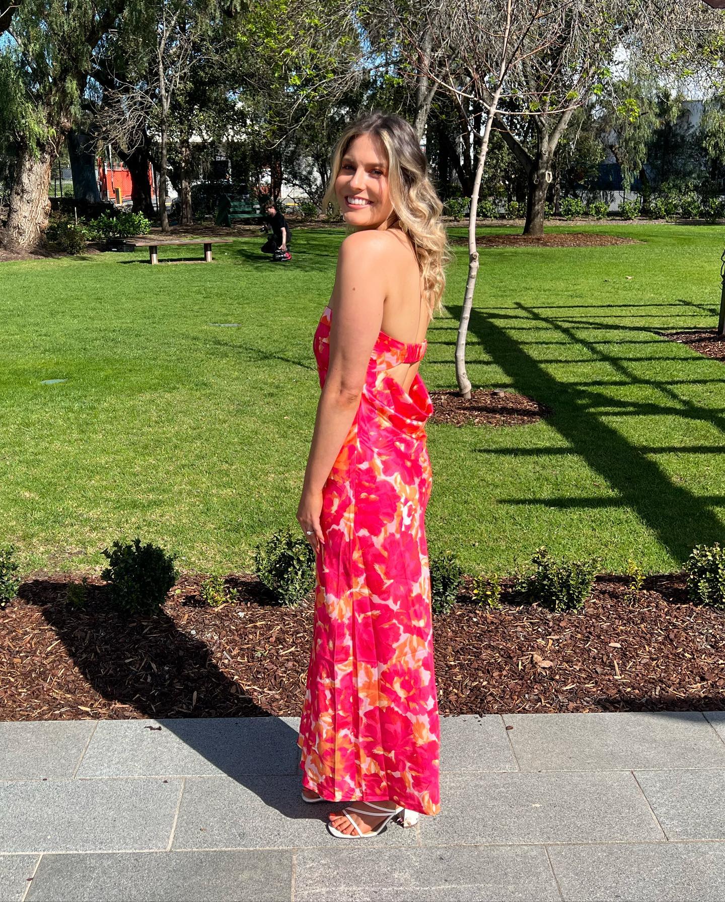 Miya Maxi Dress Pink - Billy J Boutique