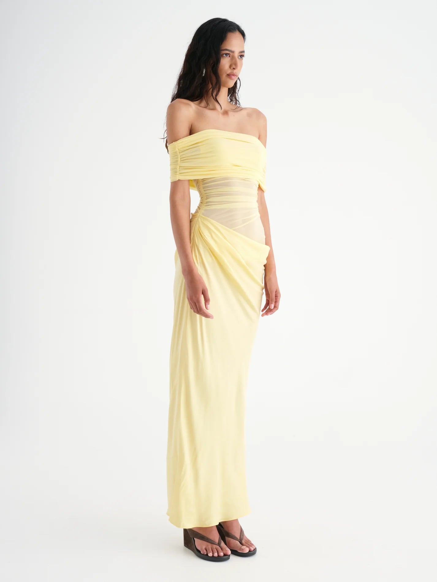 Nico Off Shoulder Maxi Dress - Benni
