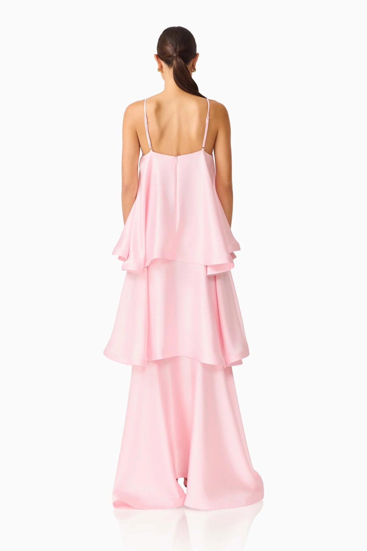 Elliatt Tilly Tiered Maxi - Blush Pink