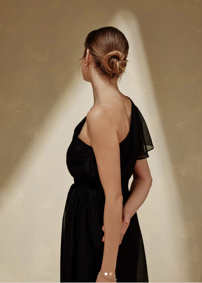 Harlow One Shoulder Midi Dress